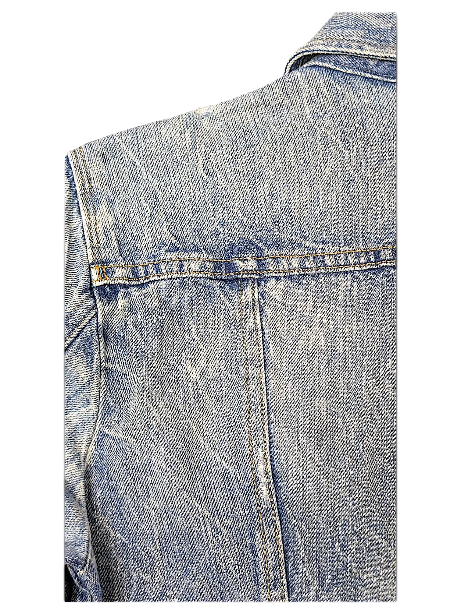 JAKE & IPI Levi's Strauss girls light wash denim jacket with classic stitching detail