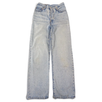 JAKE & IPI light wash Levi's denim jeans with a classic five-pocket design and straight leg silhouette.