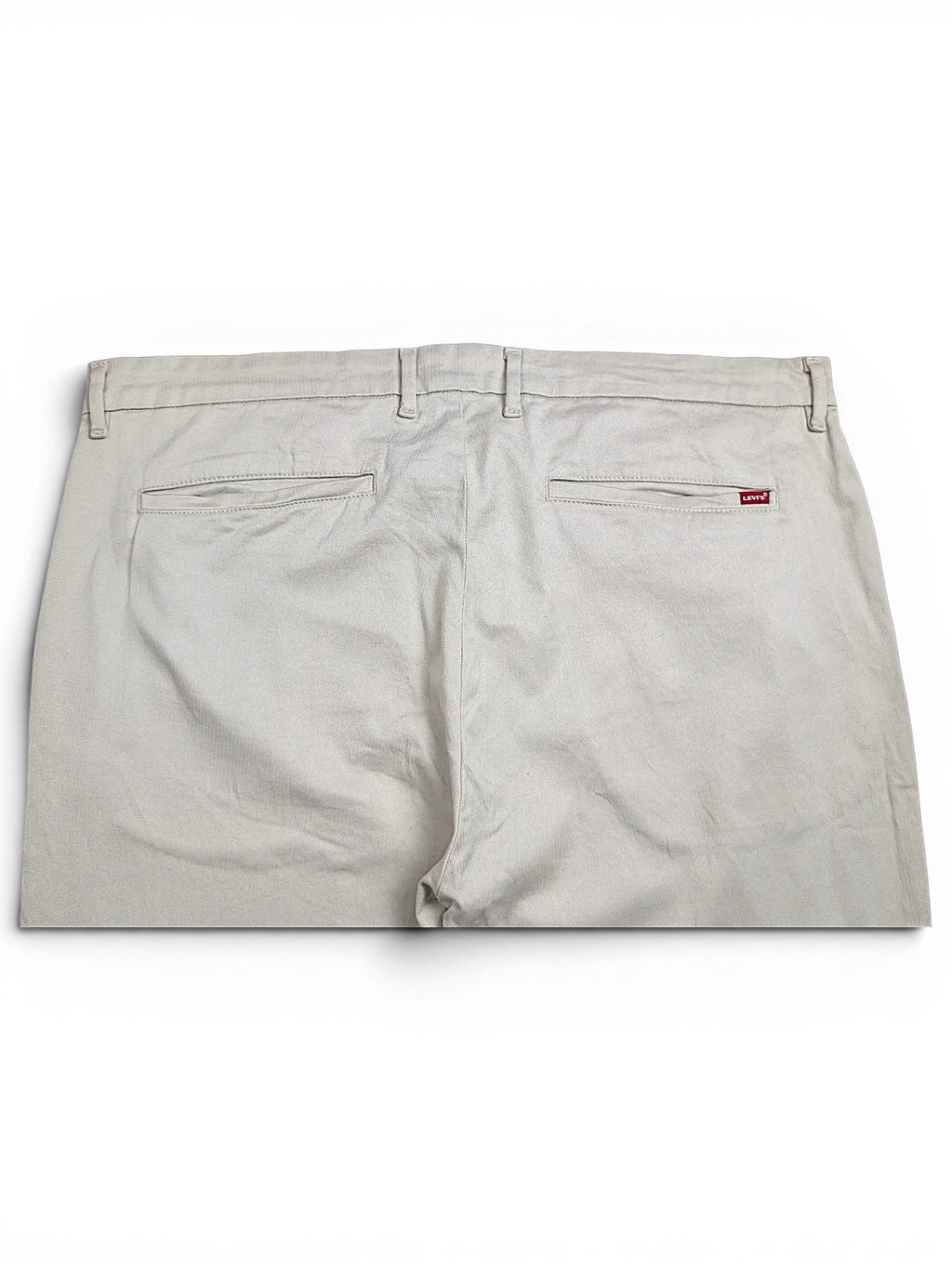 JAKE & IPI Levi's XX Chino 511 slim fit trousers in beige with back pockets and red brand tab