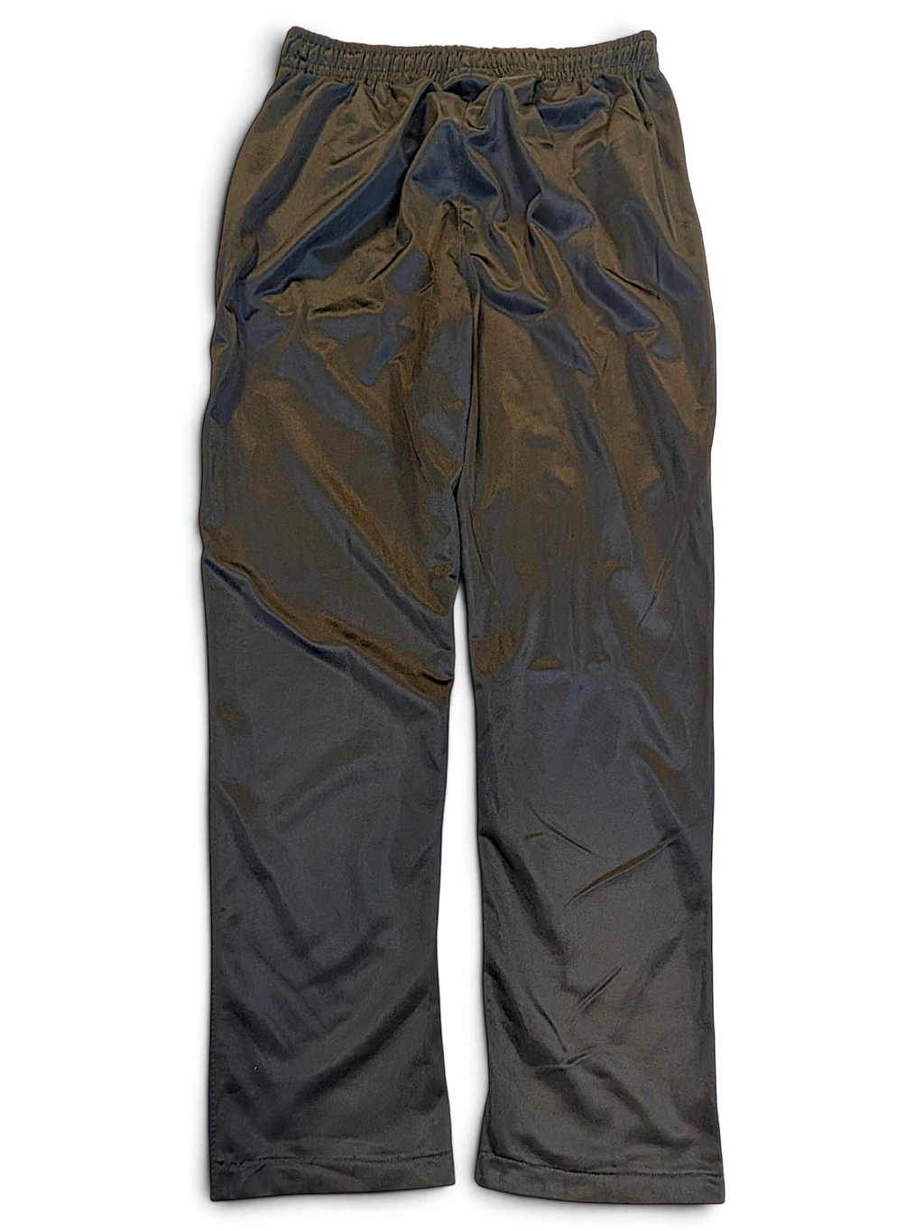 JAKE & IPI pre-owned black Lotto straight-leg track pants with an elasticated waistband.