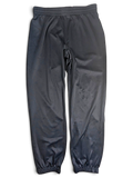 JAKE & IPI pre-owned navy blue Lotto track pants with elastic cuffs and lightweight polyester fabric