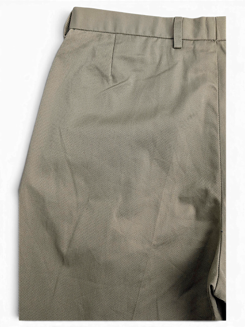 JAKE & IPI Marks & Spencer beige pleated trousers in a durable cotton-blend fabric with a classic straight leg cut.