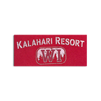 JAKE & IPI viininpunainen college, kulutettu Kalahari Resort WI -painatus