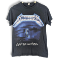 Metallica Ride the Lightning Tracklist Black T-Shirt – front view