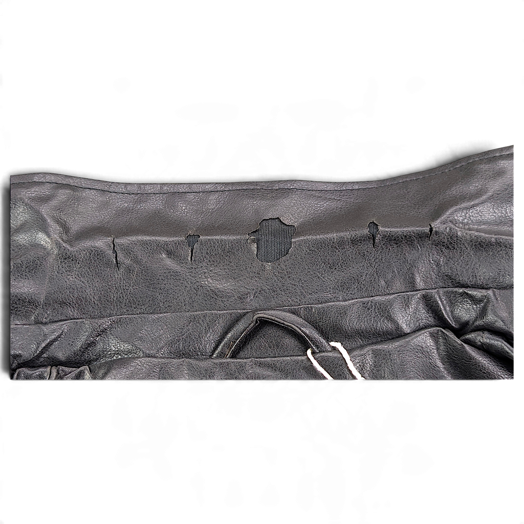 Fairweather Black Faux Leather Zip Jacket – M – collar wear.