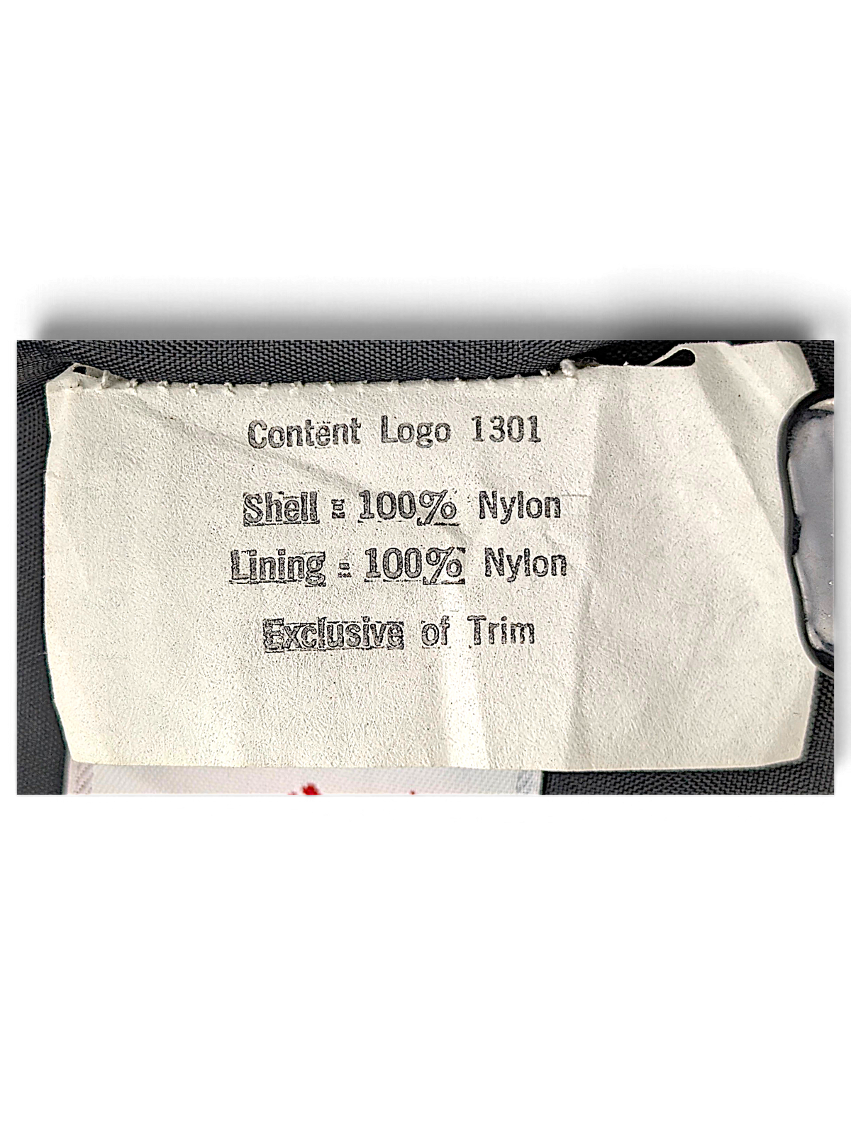MBA Auto Arc Black Utility Bomber Jacket – L; brand, size, composition or care-label detail (image 7 of 7).