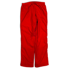 JAKE & IPI pre-owned red Nike track pants with an elasticated waistband and relaxed fit
