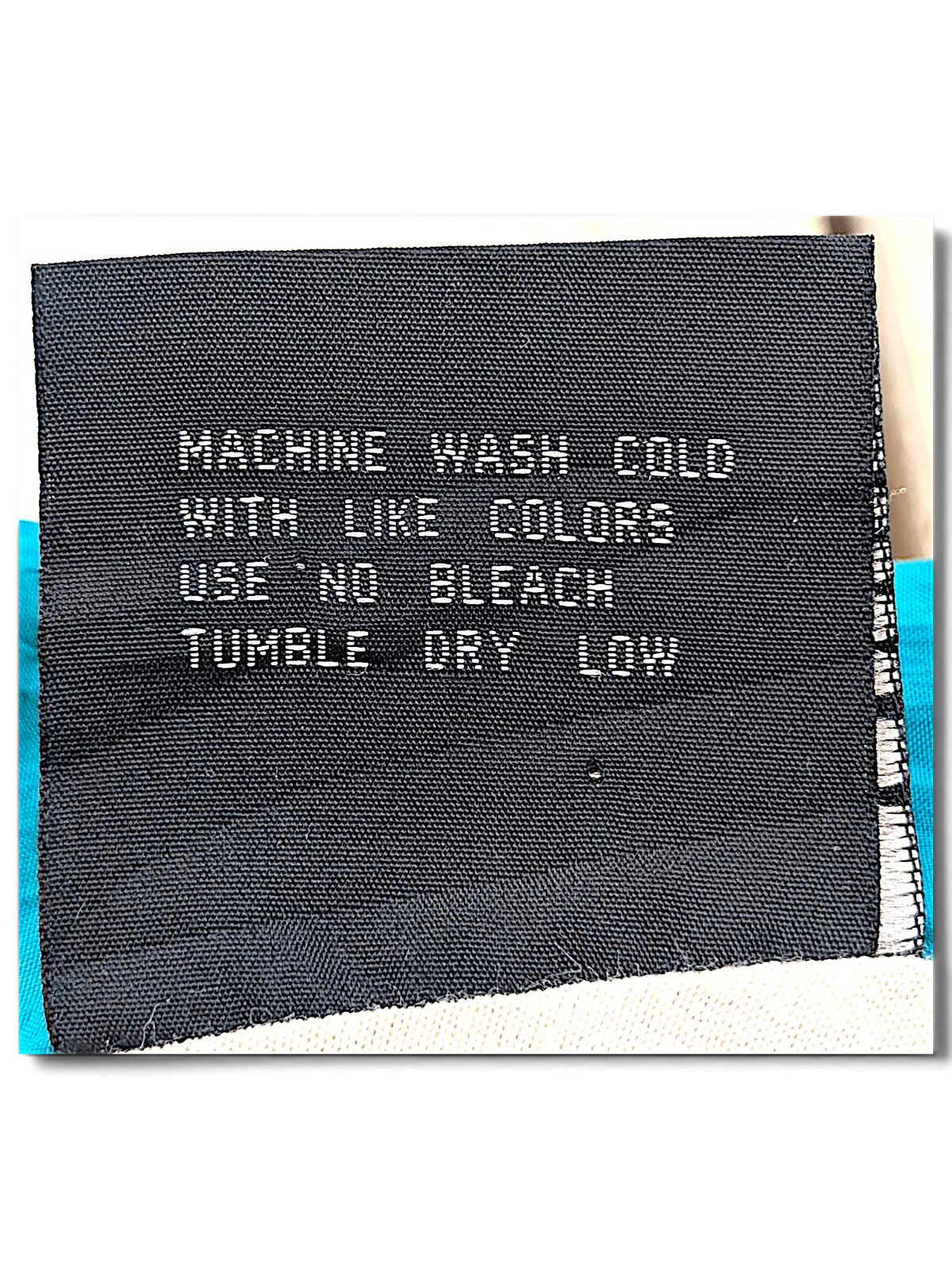 Cherokee Sport Blue Colourblock Windbreaker; Cold wash and low tumble dry instructions.