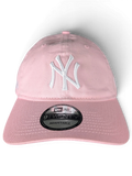 JAKE & IPI light pink New Era 9TWENTY adjustable baseball cap with white New York Yankees logo embroidery