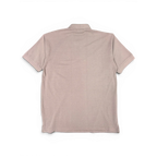 JAKE & IPI pre-owned brown Polo Ralph Lauren piqué polo shirt, back view showing classic short sleeve design.