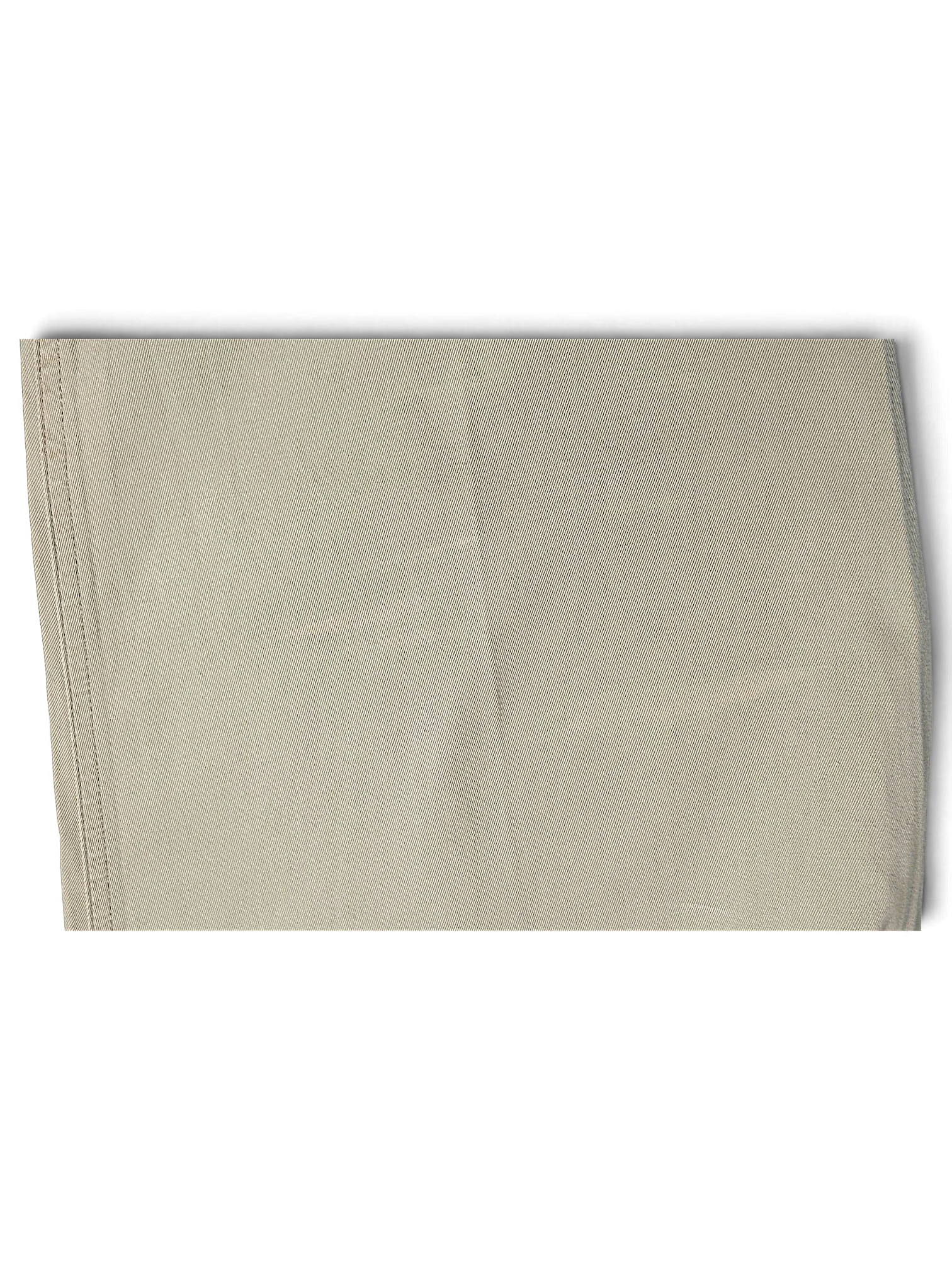 JAKE & IPI pre-owned Portobello’s beige pleated trousers featuring a straight leg cut and visible fabric texture.
