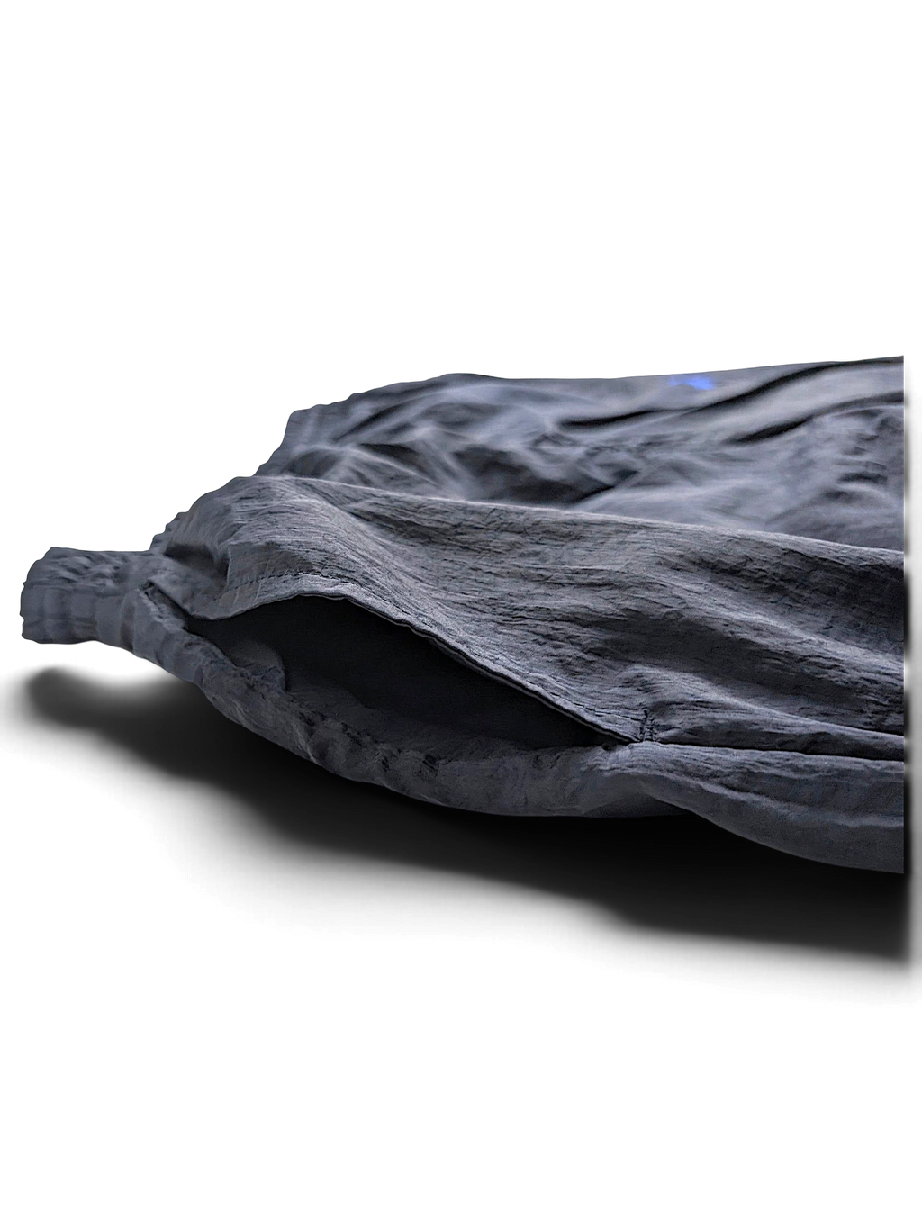 JAKE & IPI Puma black lined track pants with side pocket detail and lightweight textured fabric