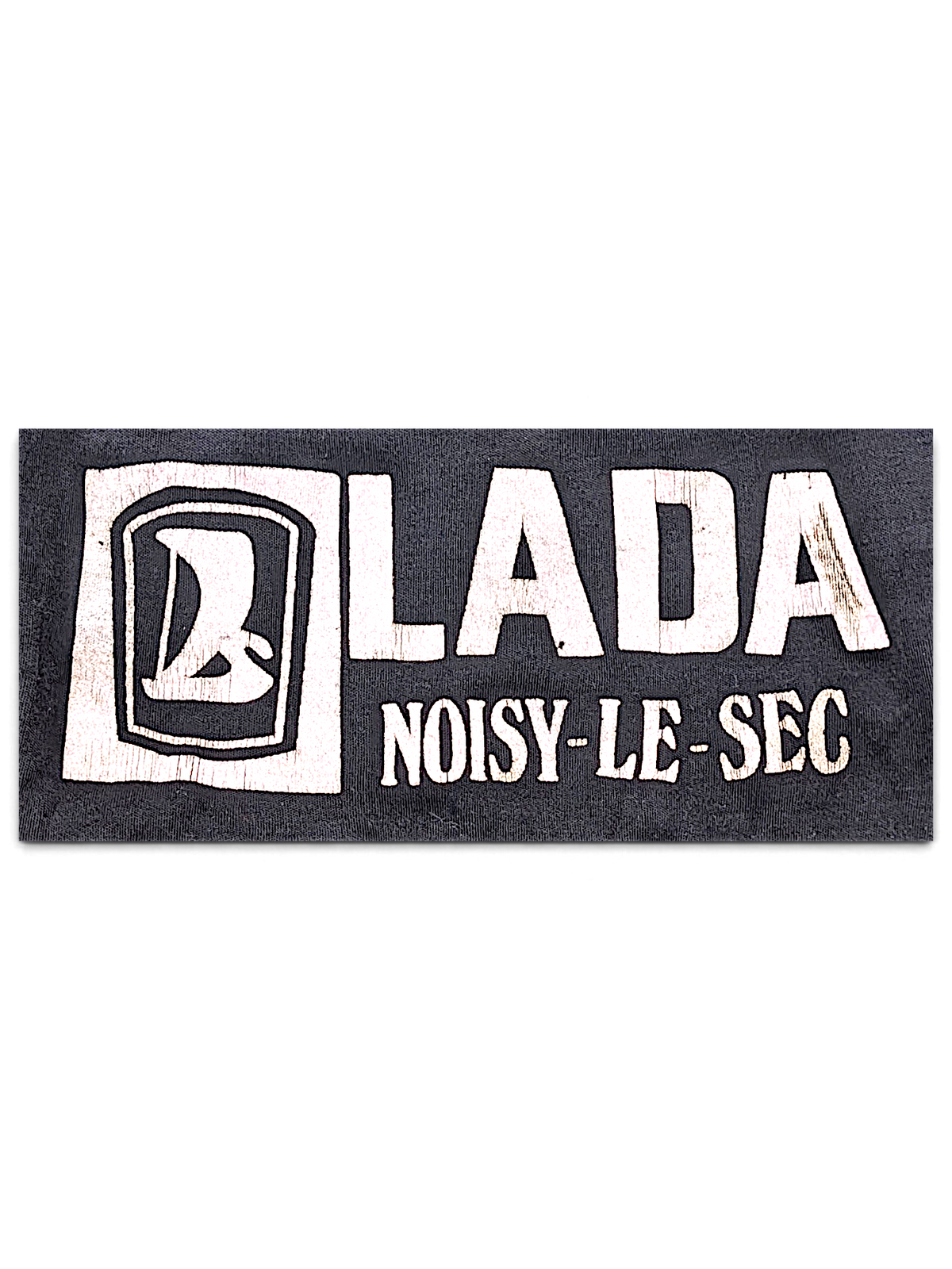 Vintage Lada Noisy-Le-Sec Red Racing Jacket – Estimated M; detail view showing fabric, construction, label or condition (image 3 of 4).