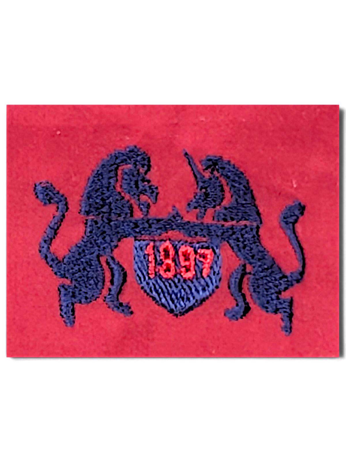 Tourney 1897 Red Gore-Tex Golf Pullover – M; detail view showing fabric, construction, label or condition (image 3 of 5).