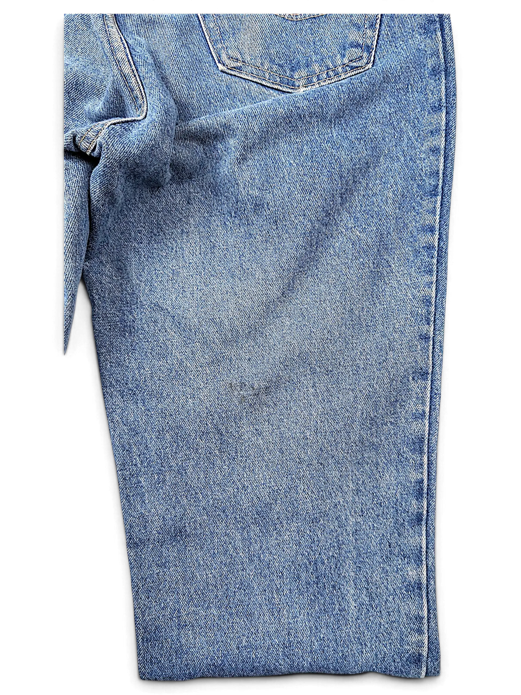 JAKE & IPI Rancher jeans in medium wash blue denim with a classic straight leg fit and back pocket detail.