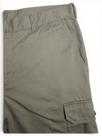 JAKE & IPI pre-owned Rappson light grey cotton cargo trousers with side pocket detail