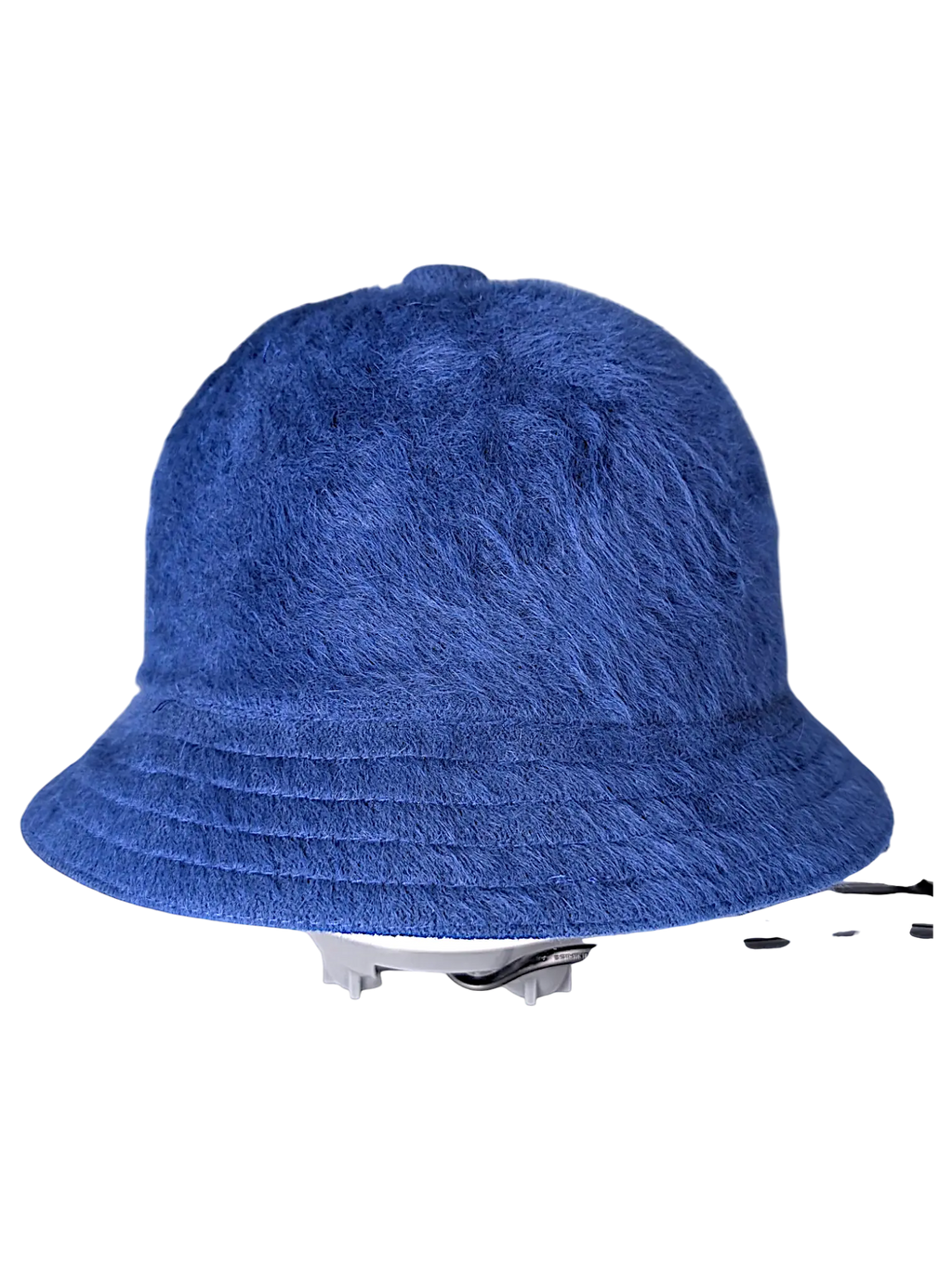 JAKE & IPI Kangol Fugora -ämpärihattu syvän sinisessä pörröisessä materiaalissa