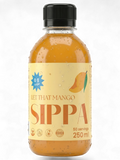JAKE & IPI SIPPA Let That Mango sugar-free tropical fruit syrup in a 250ml plastic bottle with a black cap.