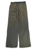 JAKE & IPI pre-owned Street One Ricco dark green joggers with a straight-leg silhouette and drawstring waist.