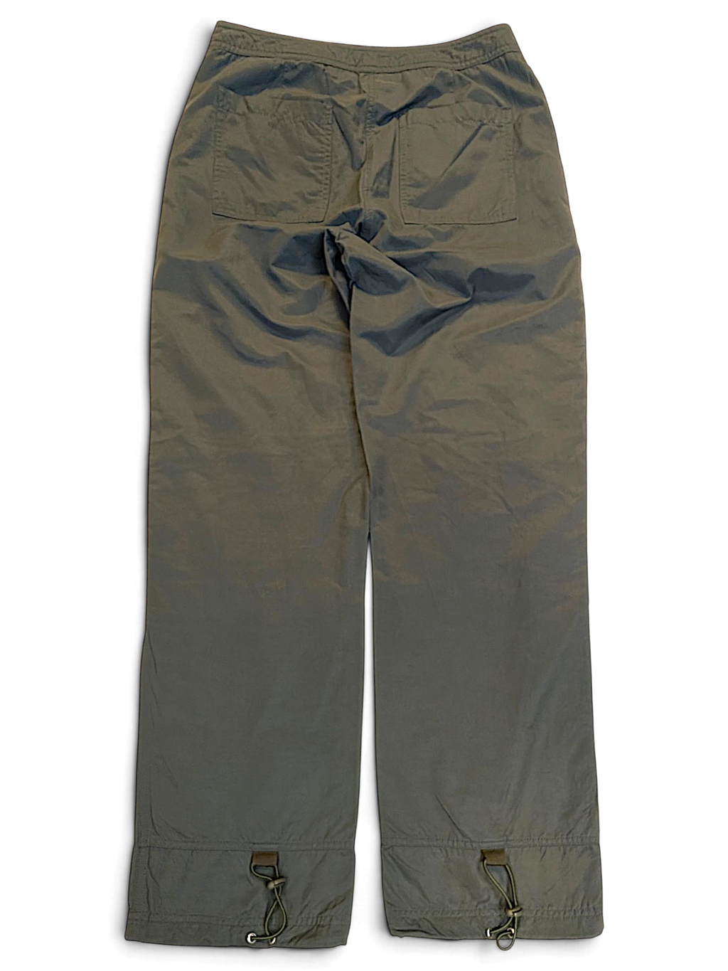 JAKE & IPI Street One Ricco dark green joggers with straight-leg silhouette and adjustable hem toggles