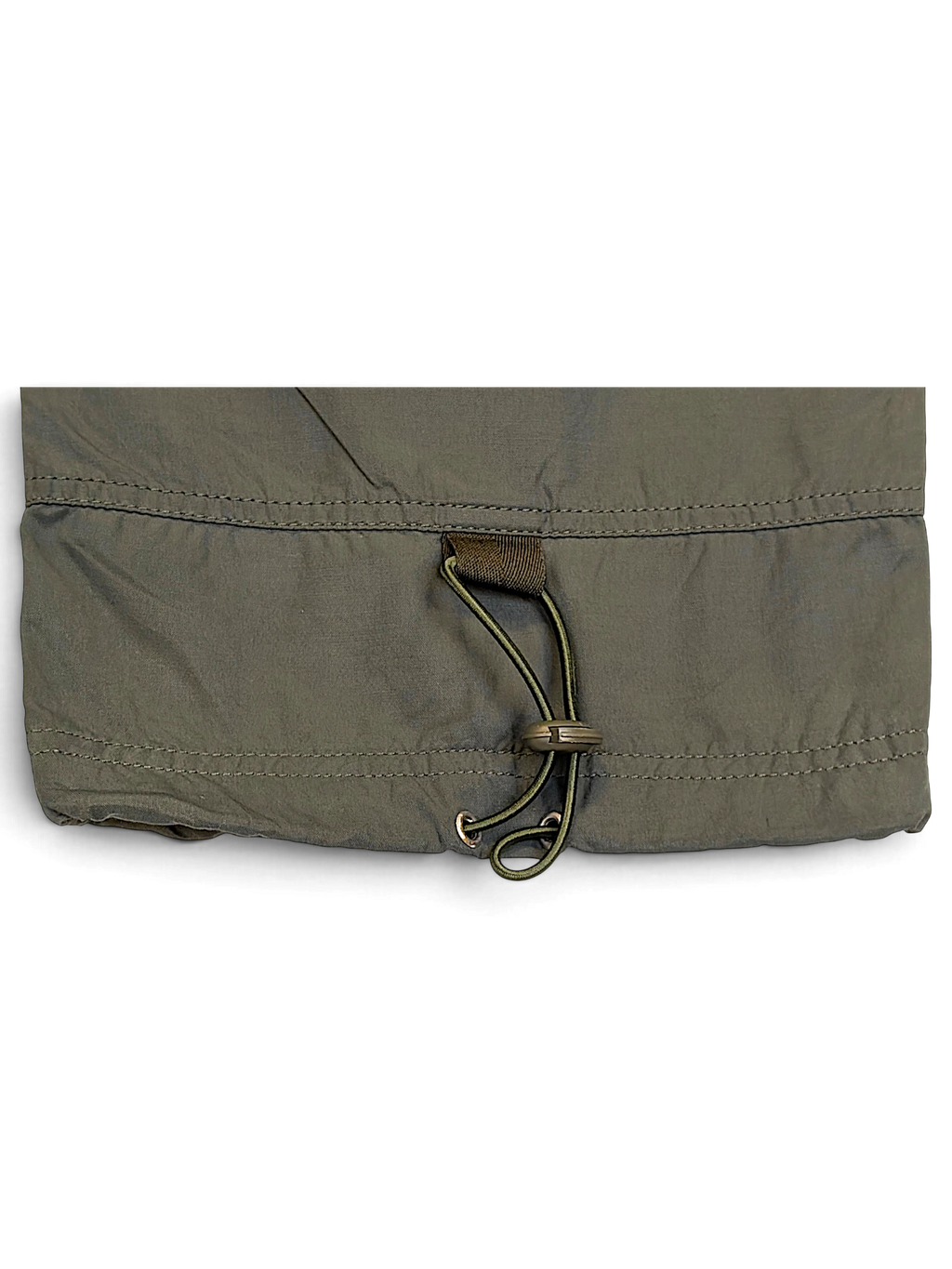 JAKE & IPI Street One Ricco dark green joggers featuring an adjustable drawstring hem detail