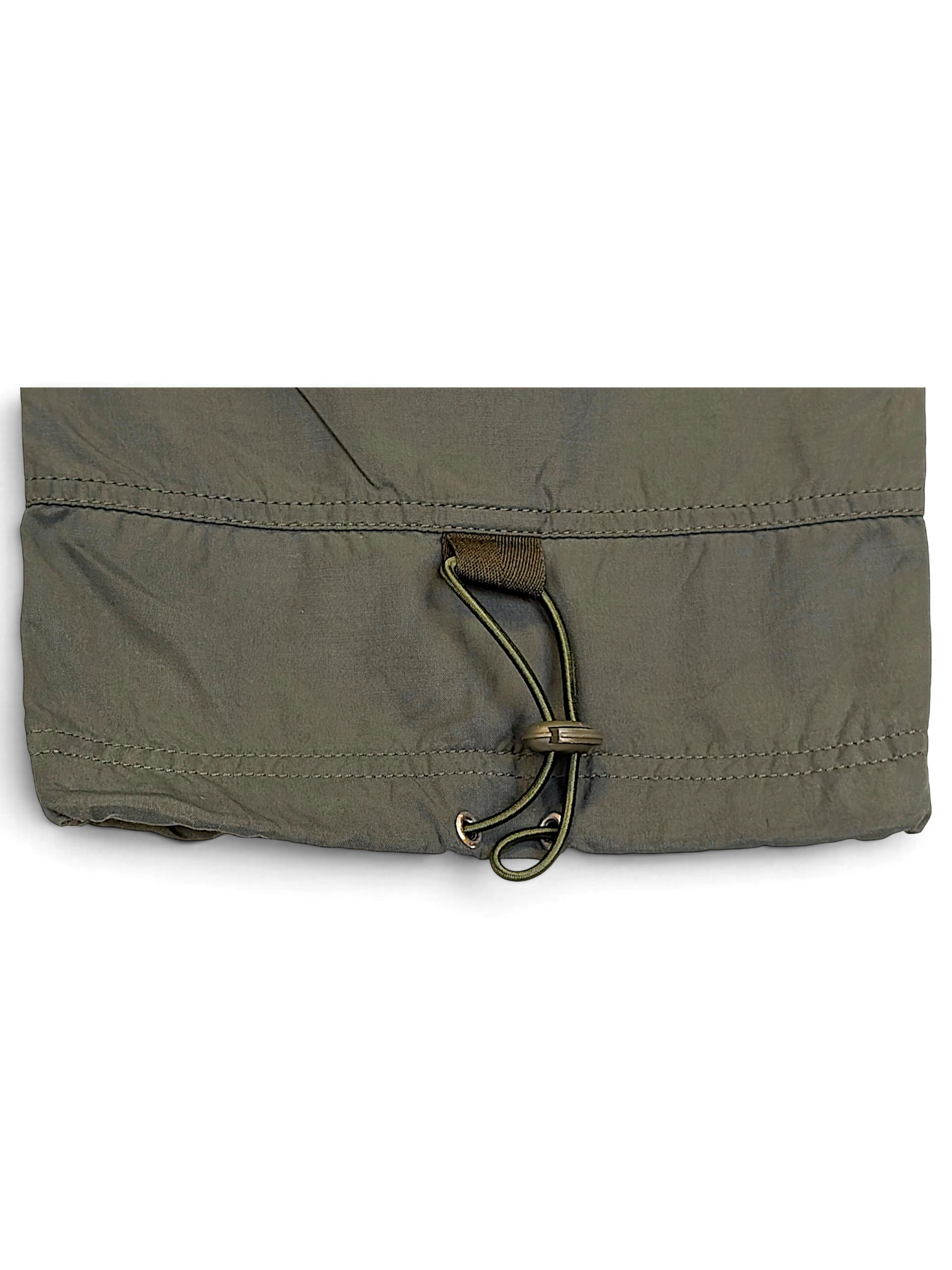 JAKE & IPI Street One Ricco dark green joggers featuring an adjustable drawstring hem detail