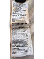 JAKE & IPI Superdry College garment care label showing 60 percent cotton and 40 percent polyester fabric composition