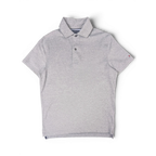 JAKE & IPI vintage harmaa lyhythihainen Tommy Hilfiger -pikeepaita kahden napin listalla.