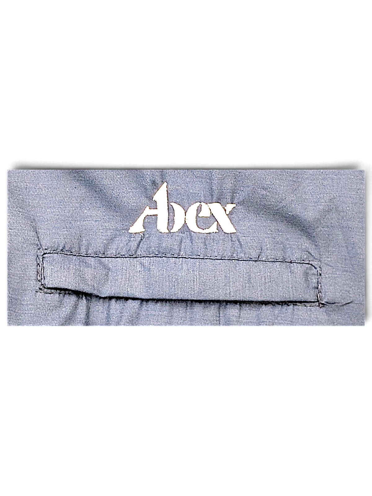 Astro Sportswear ABEX Blue Padded Jacket – L; detail view showing fabric, construction, label or condition (image 3 of 5).