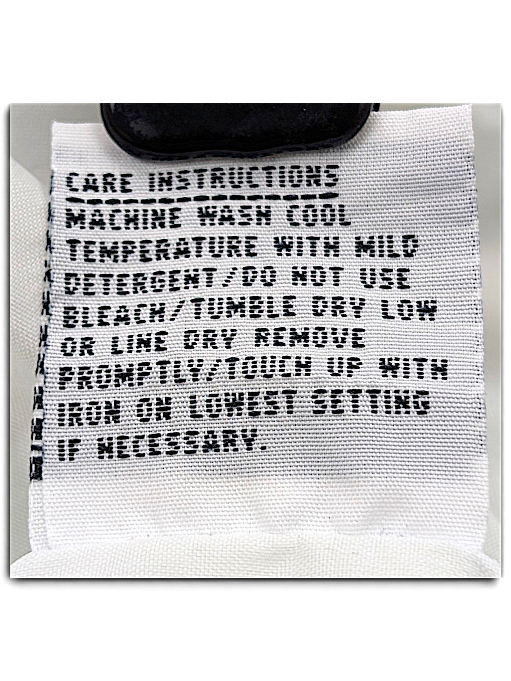 Lifestyles White Geometric Windbreaker – S; brand, size, composition or care-label detail (image 5 of 5).