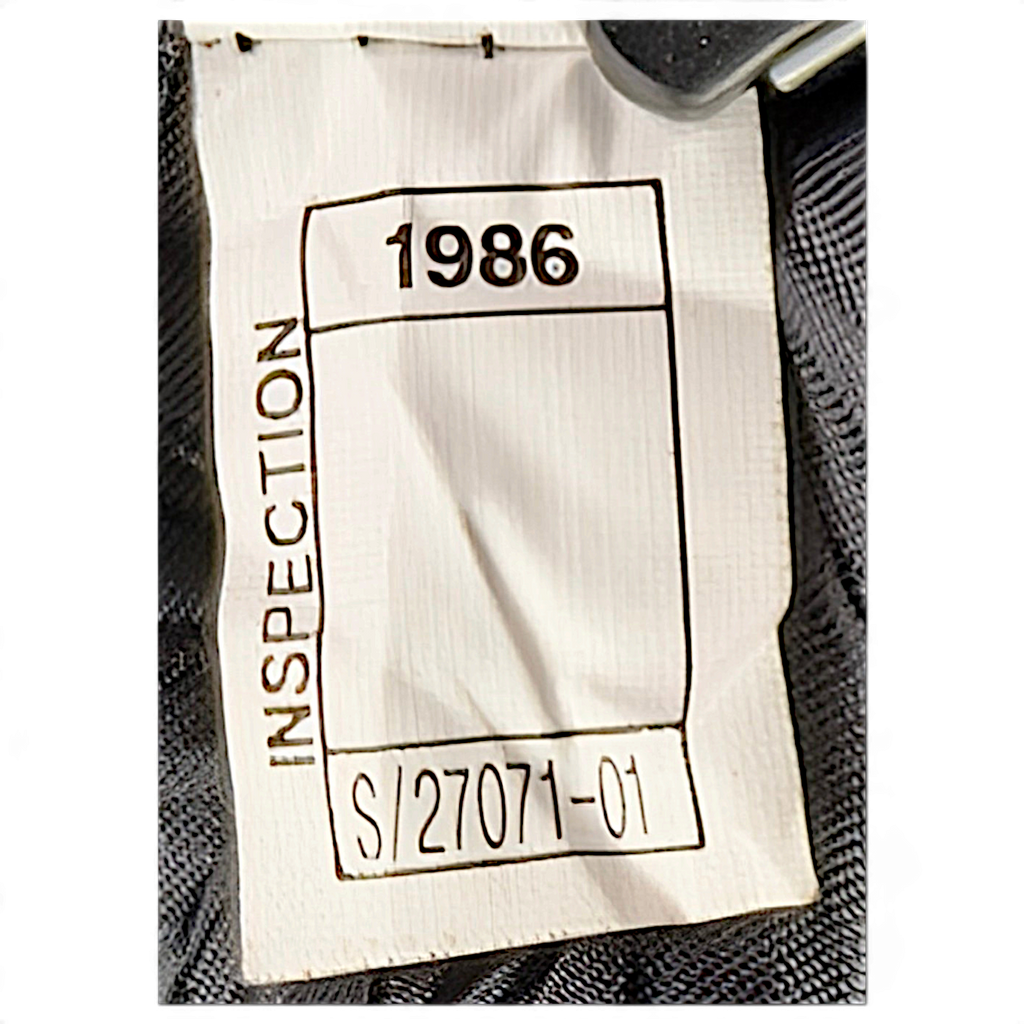 Wilsons Leather Black Thinsulate Belted Leather Coat – XS – inspection tag.