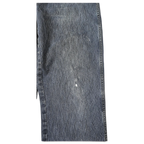 JAKE & IPI Wrangler blue denim jeans featuring a classic five-pocket design and subtle distressed wear detail.
