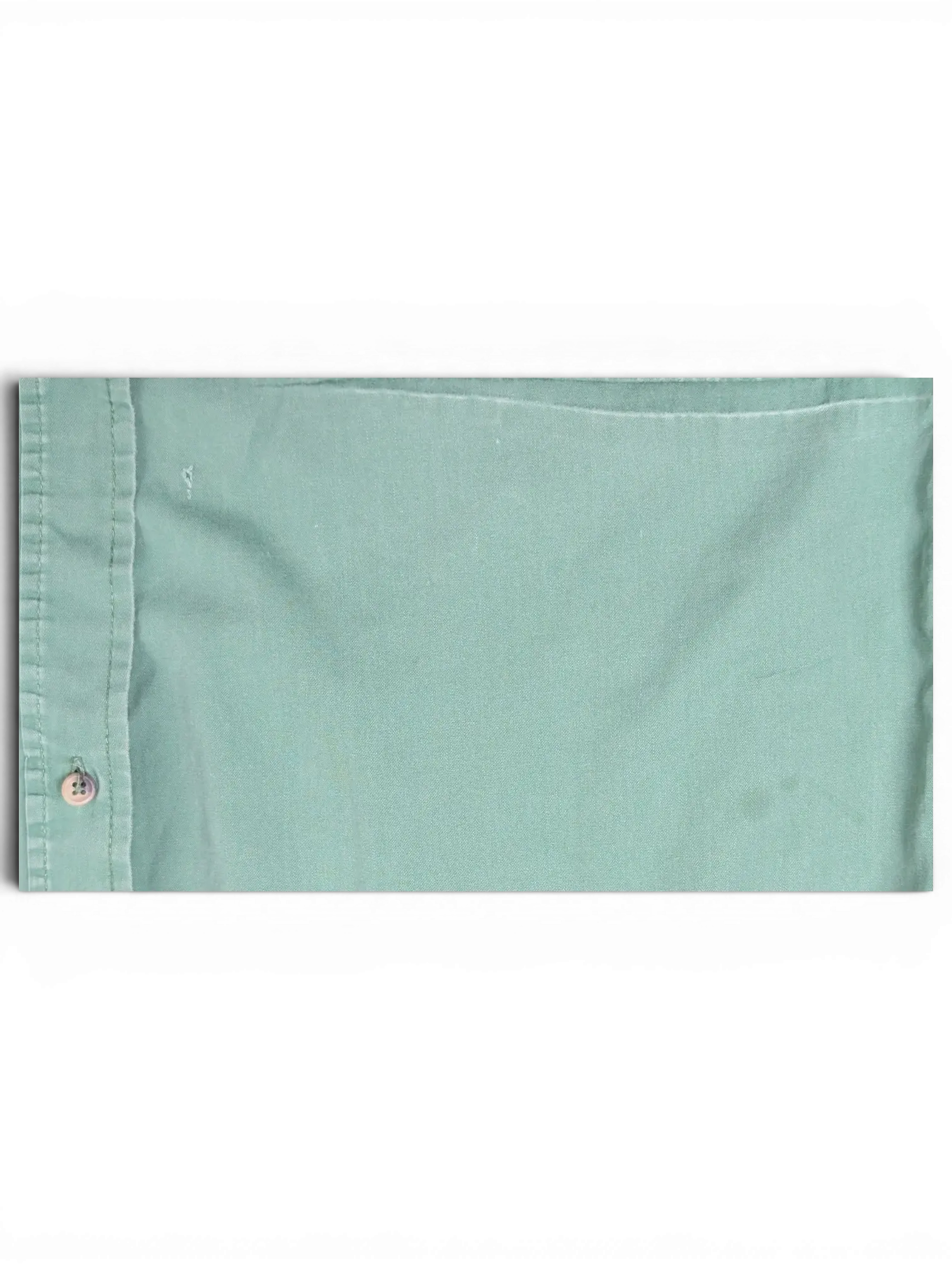 JAKE & IPI pre-owned Wrangler green utility shirt fabric detail with button and flap pocket