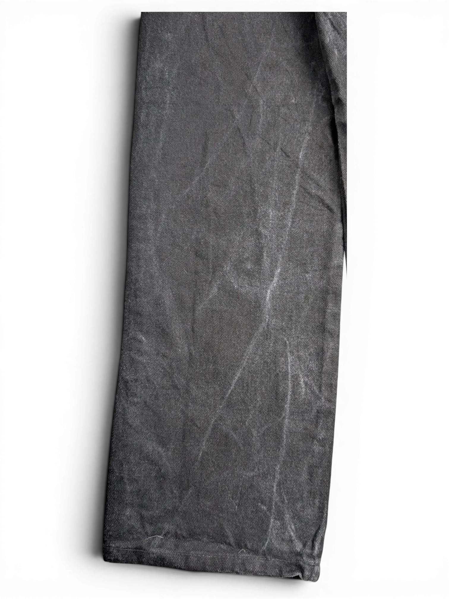 JAKE & IPI Wrangler A203 grey denim jeans with a faded, worn-in texture and straight leg fit.